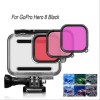 GoPro Hero 8 Underwater Case - Dive Filter 3pcs - Floating Bar Combo